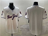 Men's New York Mets Blank White 2025 Spring Training Stitched Jersey,baseball caps,new era cap wholesale,wholesale hats